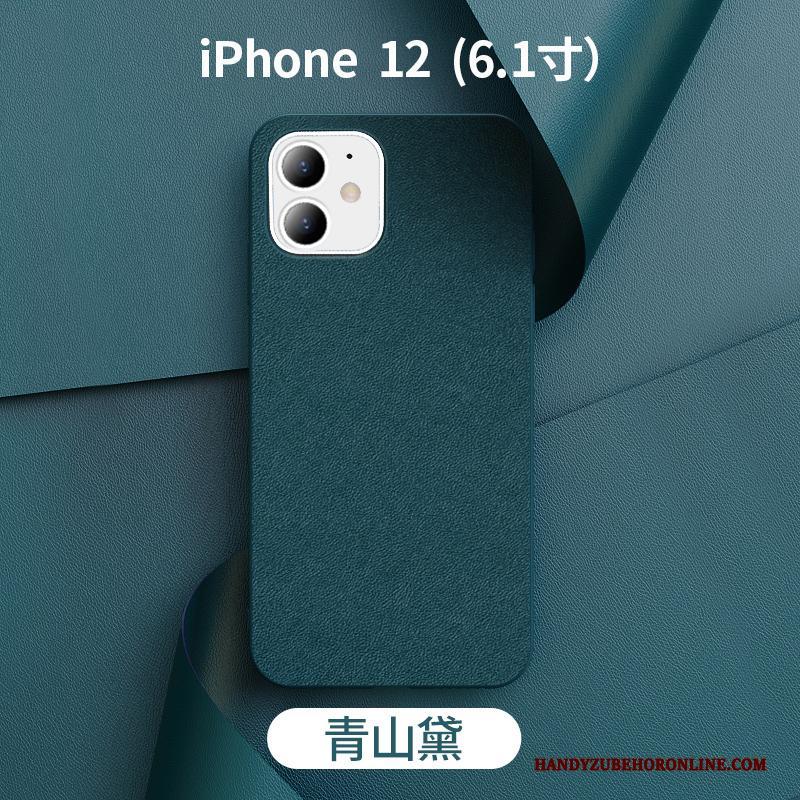 iPhone 12 Leren Etui Nieuw Bedrijf Hoes Anti-fall Hoesje Telefoon All Inclusive