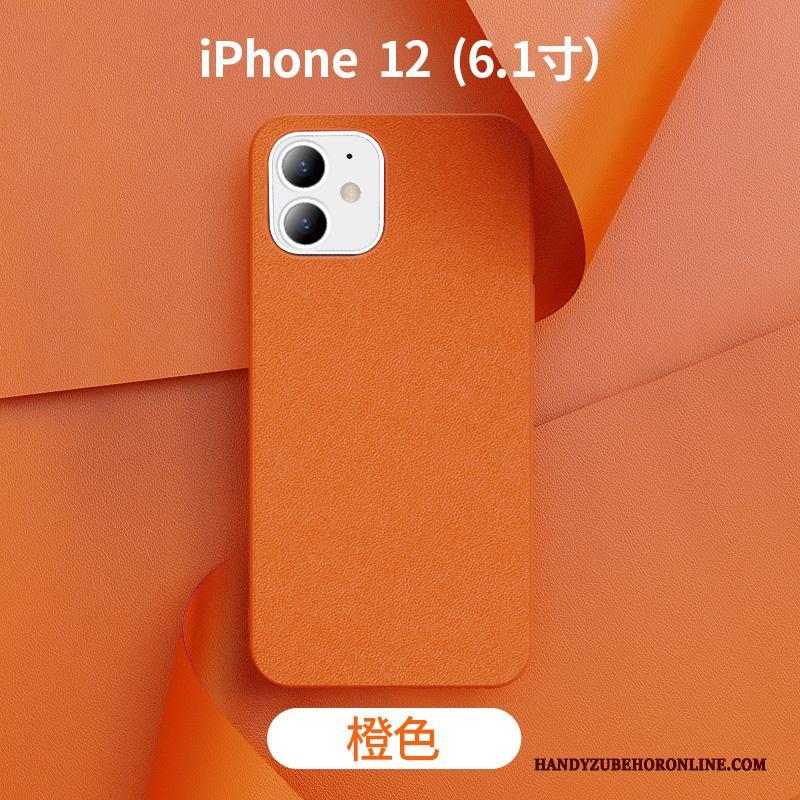 iPhone 12 Leren Etui Nieuw Bedrijf Hoes Anti-fall Hoesje Telefoon All Inclusive