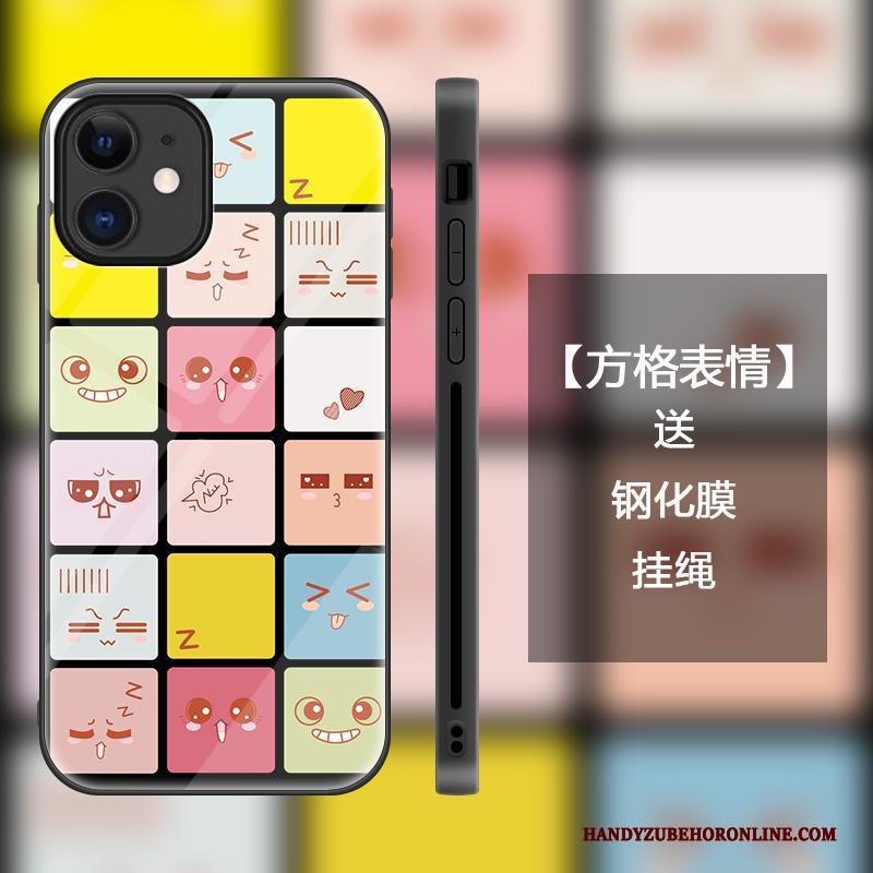 iPhone 12 Mini Bescherming Lovers Mooie Nieuw Kleur Spotprent Hoesje Telefoon