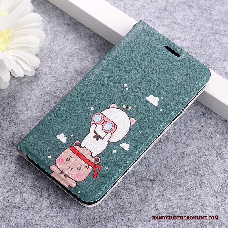 iPhone 12 Mini Hoes Anti-fall Groen Hoesje Telefoon Trend Clamshell Bescherming