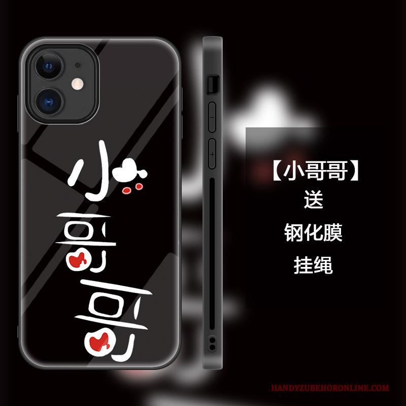 iPhone 12 Mini Mooie Bescherming Scheppend Eenvoudige Hoesje Telefoon Lovers Mode