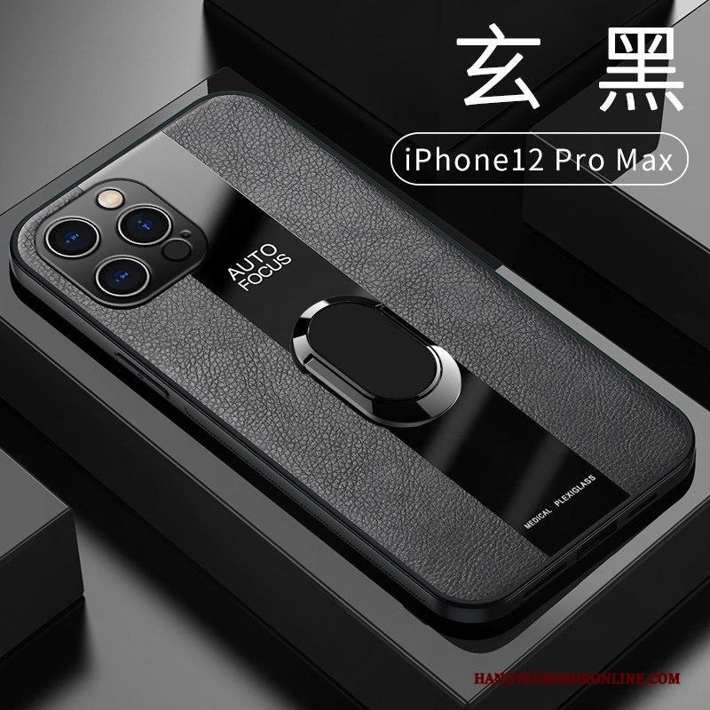 iPhone 12 Pro Max Hoesje Nieuw Hoes Kwaliteit Bedrijf Magnetisch Ring Ondersteuning