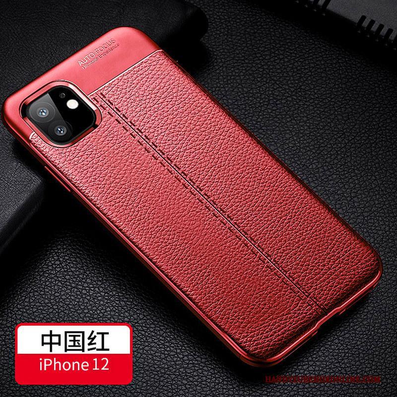 iPhone 12 Zacht Eenvoudige Siliconen High End Trendy Merk Hoesje Telefoon All Inclusive