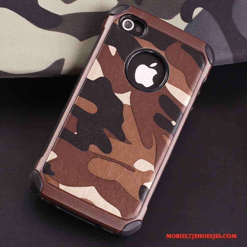 iPhone 4/4s All Inclusive Camouflage Bescherming Anti-fall Hoesje Telefoon Persoonlijk Zacht