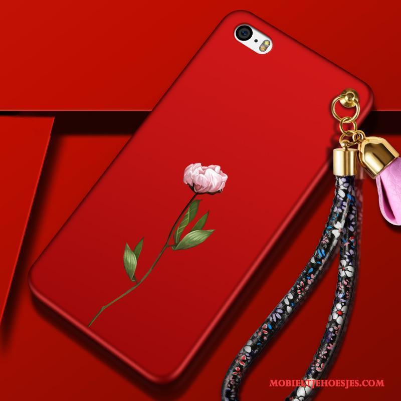 iPhone 4/4s Anti-fall Rood Hoes All Inclusive Hoesje Telefoon Zwart Grote