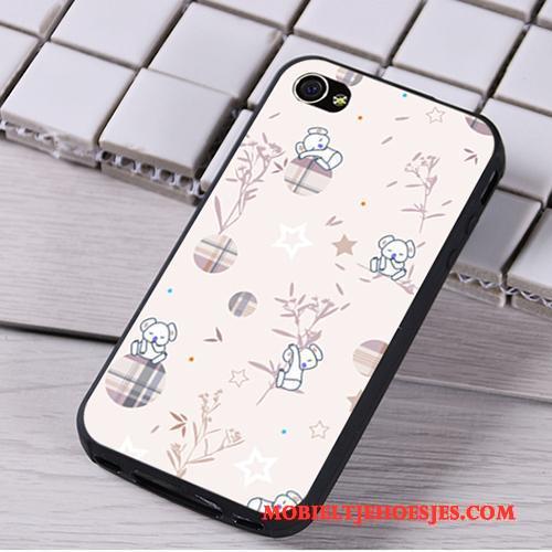 iPhone 4/4s Bescherming Hoes Mobiele Telefoon Hoesje Telefoon Zacht Zwart Hanger