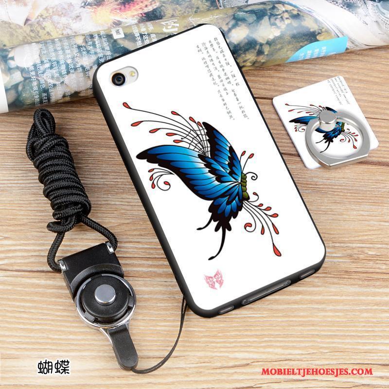 iPhone 4/4s Blauw Hoesje Bescherming Telefoon Hanger Trend Schrobben