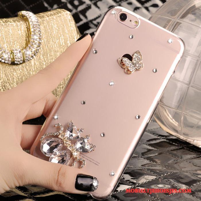 iPhone 4/4s Hoes Nieuw Roze Strass Hoesje Mobiele Telefoon Trend