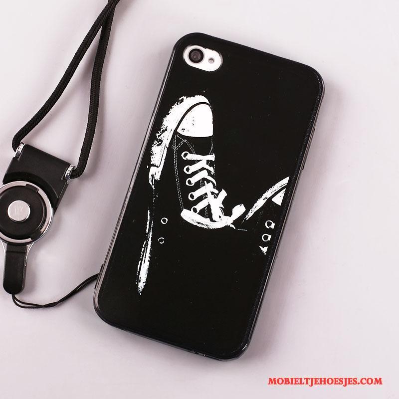 iPhone 4/4s Hoes Siliconen Geschilderd Hanger All Inclusive Bescherming Hoesje Telefoon