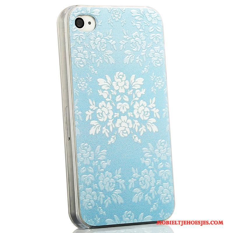 iPhone 4/4s Hoesje Bescherming Persoonlijk Achterklep Mooie Anti-fall Scheppend Blauw