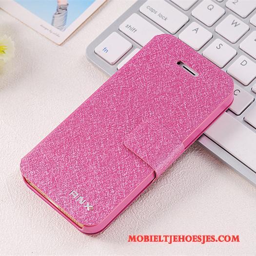 iPhone 5/5s Anti-fall Dun Hoesje Telefoon Leren Etui Bescherming All Inclusive Clamshell