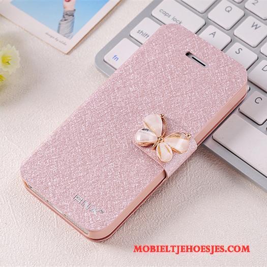 iPhone 5/5s Anti-fall Dun Hoesje Telefoon Leren Etui Bescherming All Inclusive Clamshell