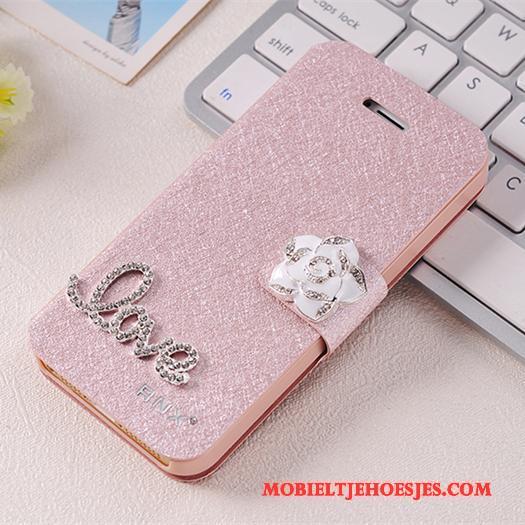 iPhone 5/5s Anti-fall Dun Hoesje Telefoon Leren Etui Bescherming All Inclusive Clamshell