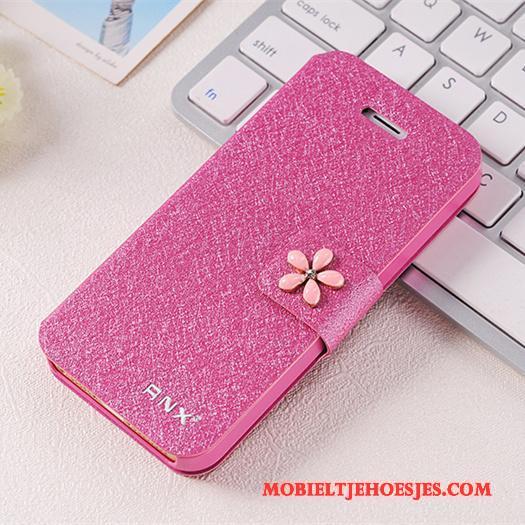 iPhone 5/5s Anti-fall Dun Hoesje Telefoon Leren Etui Bescherming All Inclusive Clamshell