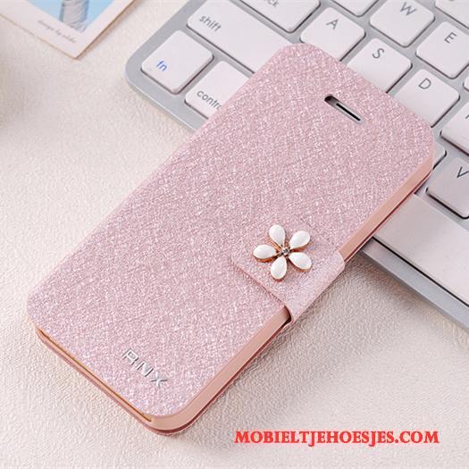 iPhone 5/5s Anti-fall Dun Hoesje Telefoon Leren Etui Bescherming All Inclusive Clamshell