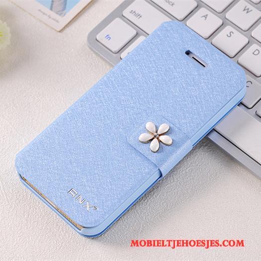 iPhone 5/5s Anti-fall Dun Hoesje Telefoon Leren Etui Bescherming All Inclusive Clamshell