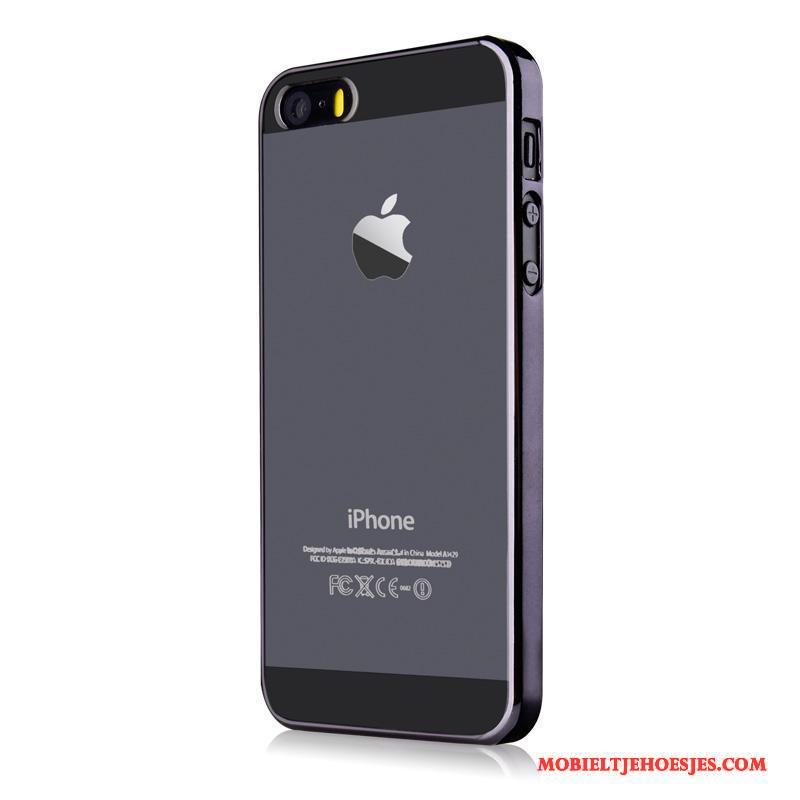 iPhone 5/5s Bescherming Omlijsting Hoesje Blauw Hard Nieuw Anti-fall