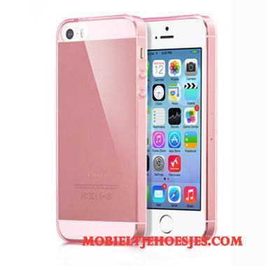 iPhone 5/5s Blauw Hoes All Inclusive Bescherming Hoesje Telefoon Siliconen