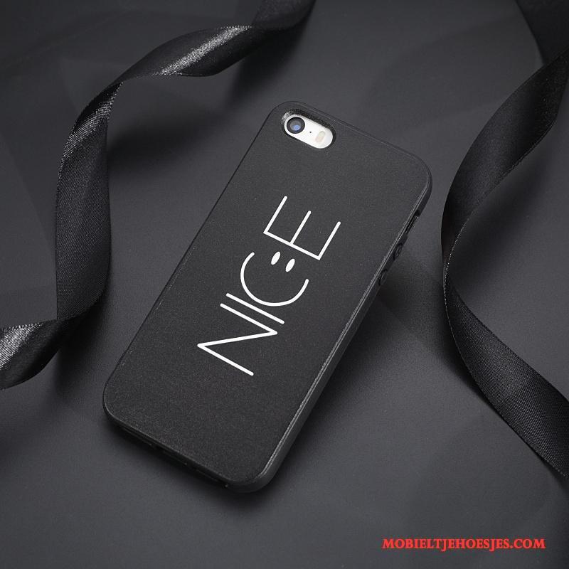 iPhone 5/5s Hoes Persoonlijk Zwart Hoesje Telefoon Anti-fall Mobiele Telefoon
