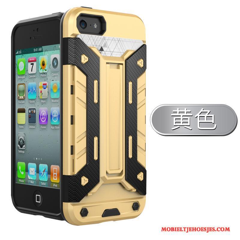 iPhone 5/5s Hoesje Bescherming Persoonlijk Grijs Mobiele Telefoon Siliconen All Inclusive Trend