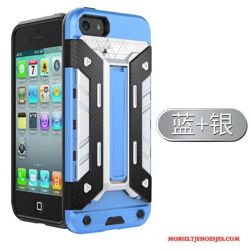 iPhone 5/5s Hoesje Bescherming Persoonlijk Grijs Mobiele Telefoon Siliconen All Inclusive Trend