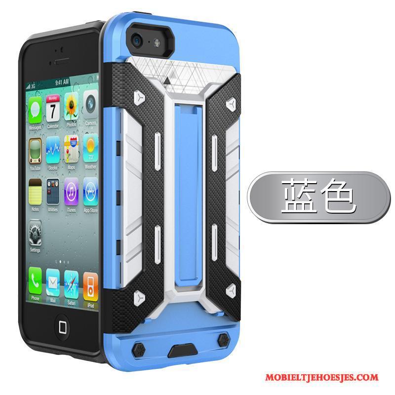 iPhone 5/5s Hoesje Bescherming Persoonlijk Grijs Mobiele Telefoon Siliconen All Inclusive Trend