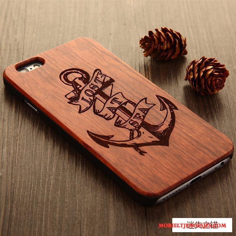 iPhone 5/5s Hoesje Telefoon Pas Ster Hard Scheppend Persoonlijk Hout