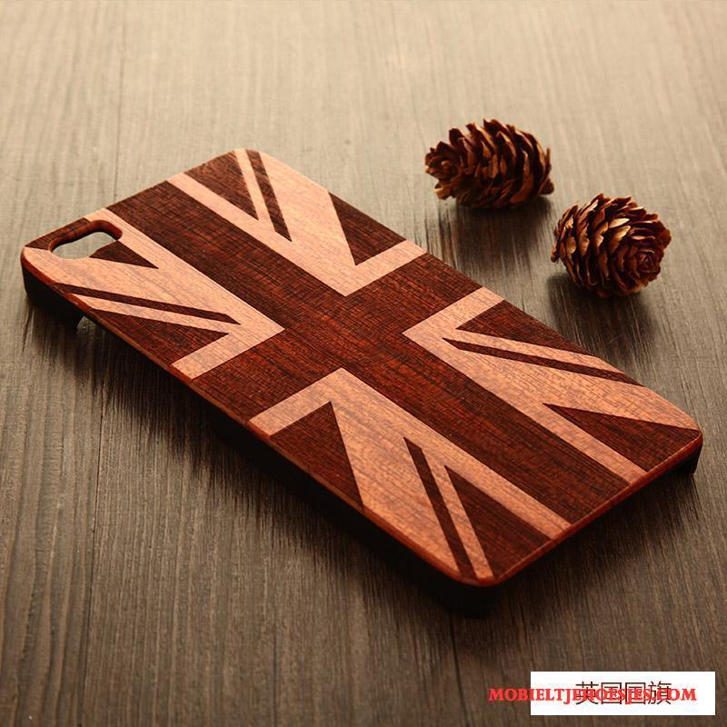 iPhone 5/5s Hoesje Telefoon Pas Ster Hard Scheppend Persoonlijk Hout