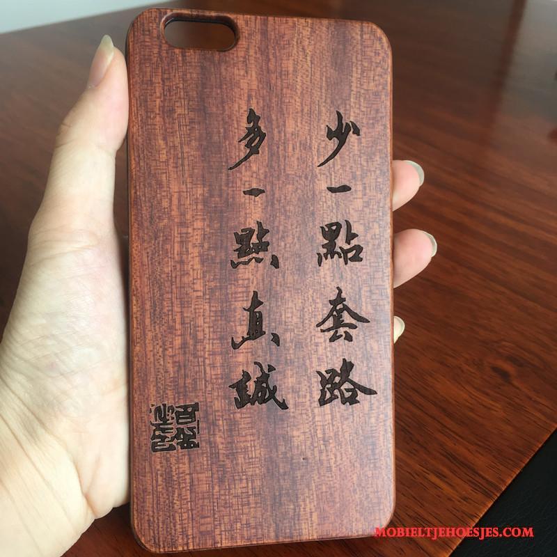 iPhone 5/5s Hoesje Telefoon Pas Ster Hard Scheppend Persoonlijk Hout