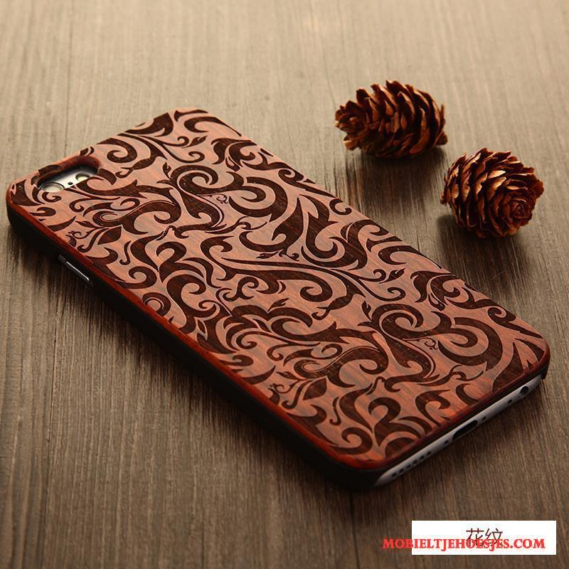 iPhone 5/5s Hoesje Telefoon Pas Ster Hard Scheppend Persoonlijk Hout