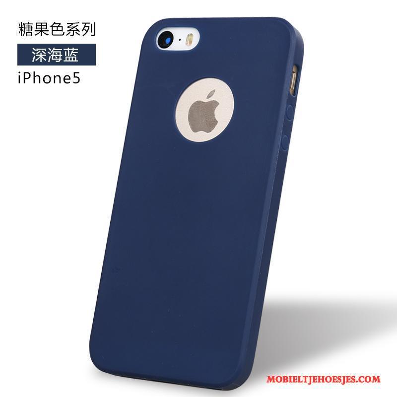 iPhone 5/5s Hoesje Telefoon Rood Siliconen Trend All Inclusive Groen Mobiele Telefoon