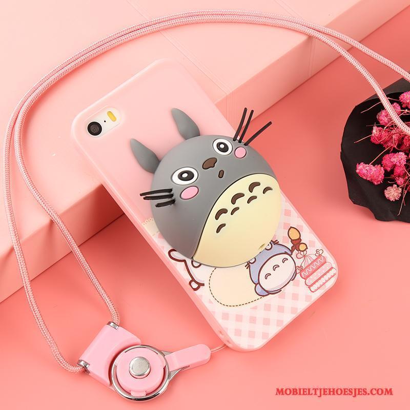 iPhone 5/5s Hoesje Telefoon Zwart Mobiele Telefoon Trend Hanger Mooie Anti-fall