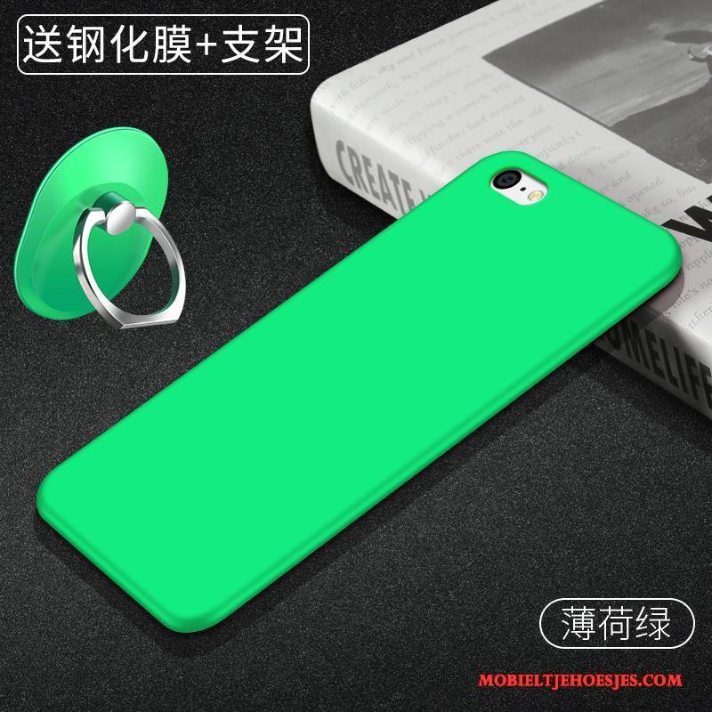 iPhone 5c Hoesje Siliconen Anti-fall Effen Kleur Lichte En Dun Zacht Telefoon