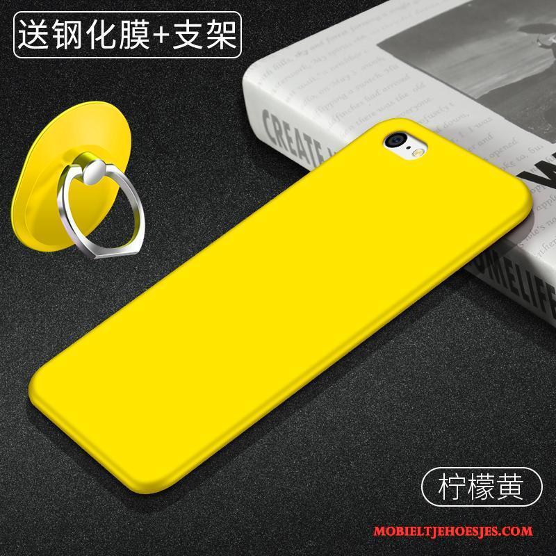 iPhone 5c Hoesje Siliconen Anti-fall Effen Kleur Lichte En Dun Zacht Telefoon