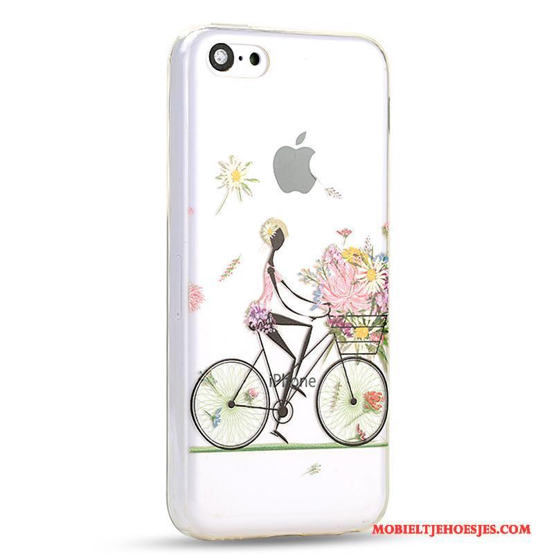 iPhone 5c Mobiele Telefoon All Inclusive Spotprent Hoes Mooie Geel Hoesje Telefoon