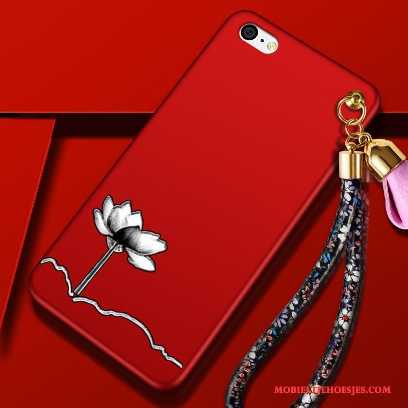 iPhone 5c Siliconen Trend Bescherming Hanger Anti-fall All Inclusive Hoesje Telefoon