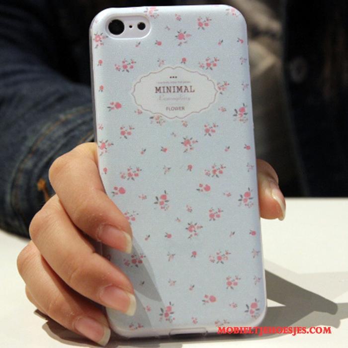 iPhone 5c Zacht Siliconen Anti-fall Spotprent Hoes Hoesje Telefoon Trend