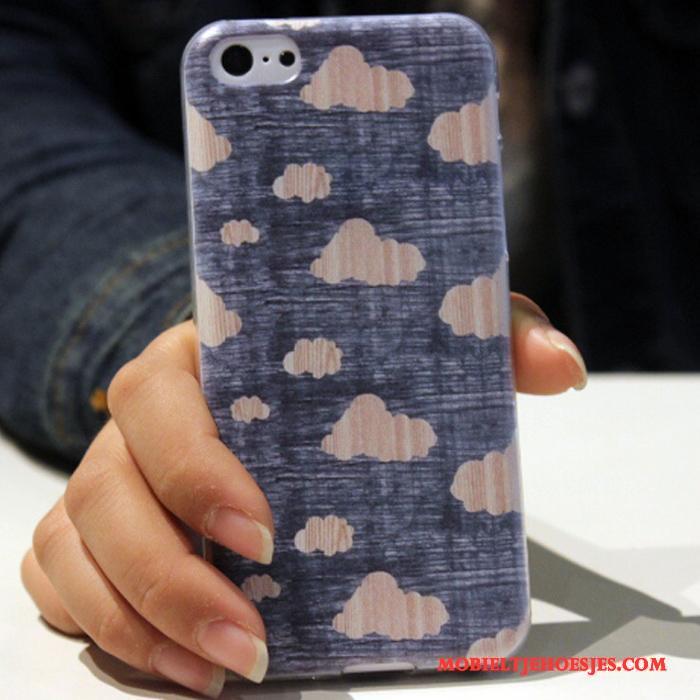 iPhone 5c Zacht Siliconen Anti-fall Spotprent Hoes Hoesje Telefoon Trend