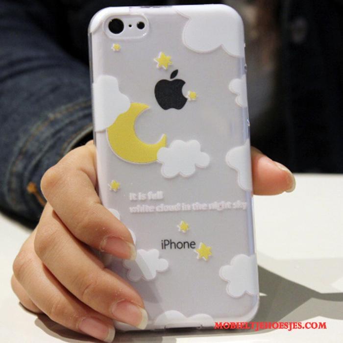 iPhone 5c Zacht Siliconen Anti-fall Spotprent Hoes Hoesje Telefoon Trend