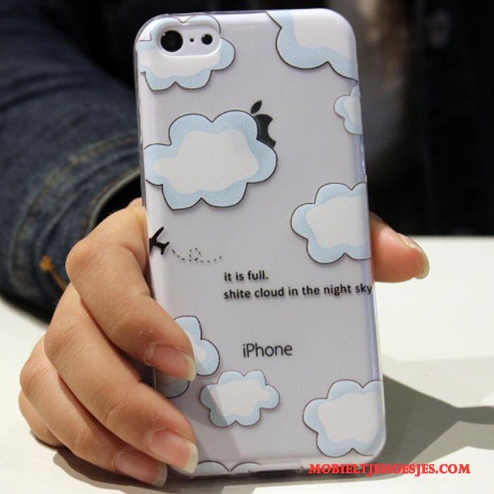 iPhone 5c Zacht Siliconen Anti-fall Spotprent Hoes Hoesje Telefoon Trend