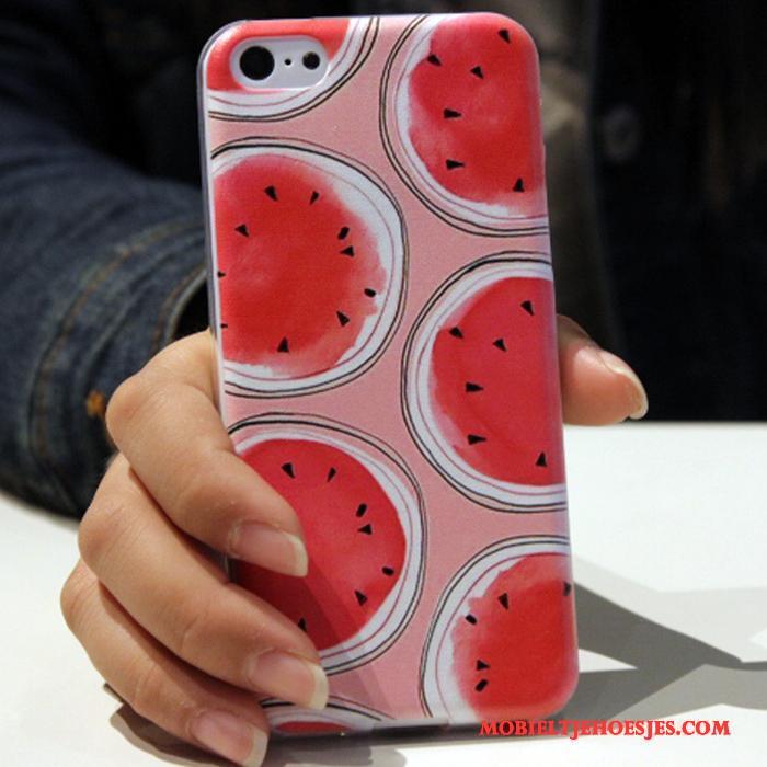 iPhone 5c Zacht Siliconen Anti-fall Spotprent Hoes Hoesje Telefoon Trend