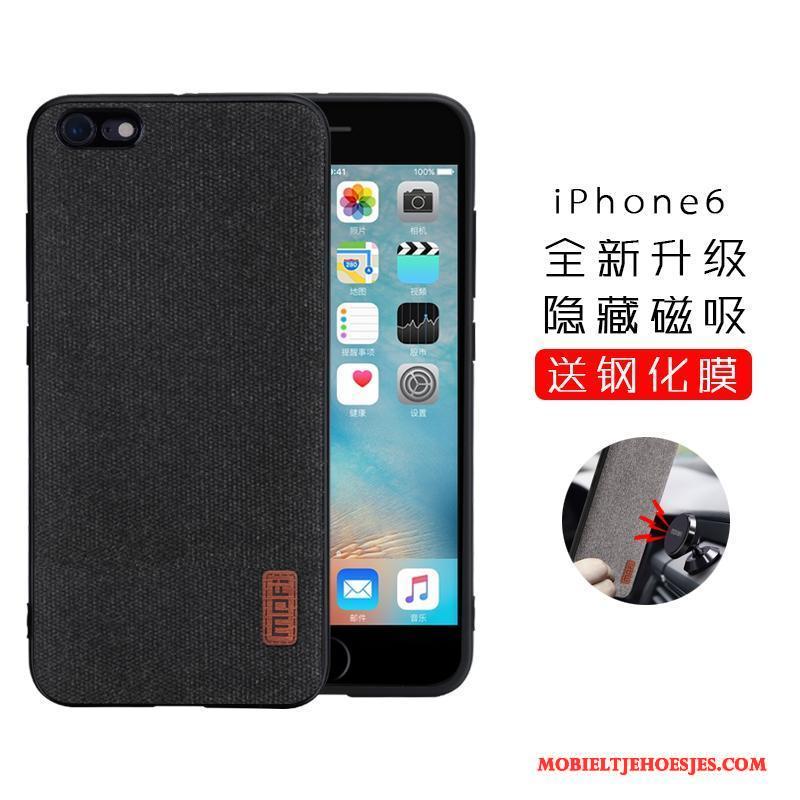 iPhone 6/6s All Inclusive Hoesje Grijs Trend Siliconen Telefoon Anti-fall