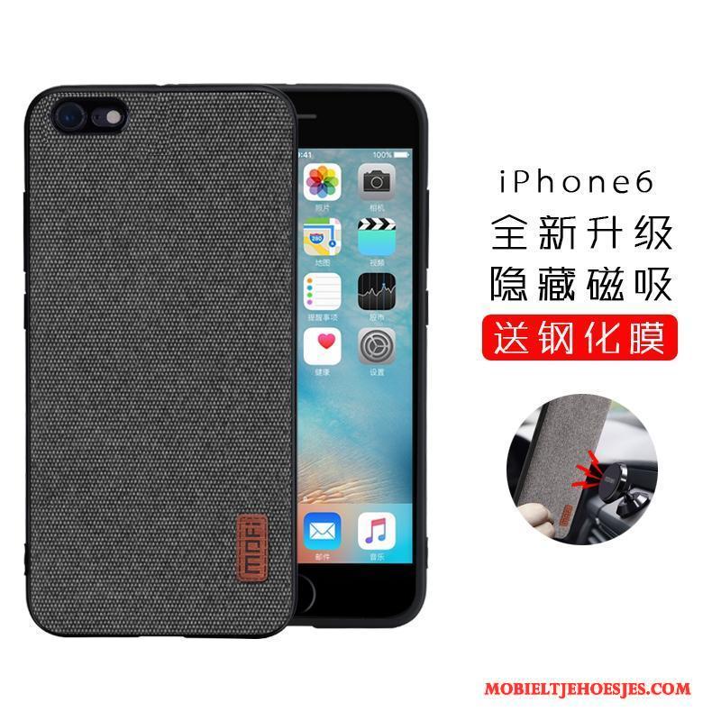 iPhone 6/6s All Inclusive Hoesje Grijs Trend Siliconen Telefoon Anti-fall