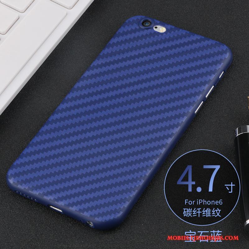 iPhone 6/6s Draak Bescherming Hard Hoesje Schrobben Trend Blauw