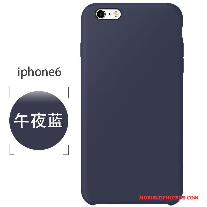 iPhone 6/6s Echte Hoesje Zacht Siliconen Bescherming Telefoon Roze