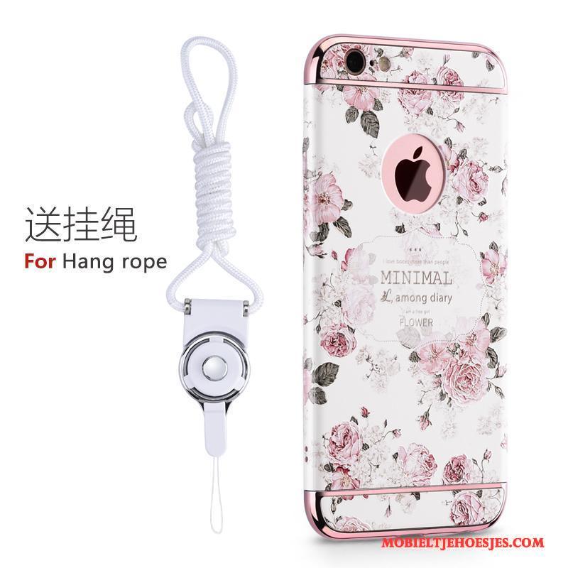 iPhone 6/6s Elegante Hard Roze Trendy Merk Hoesje Telefoon All Inclusive