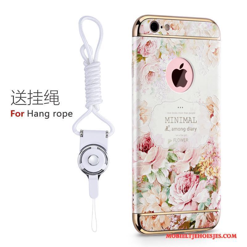 iPhone 6/6s Elegante Hard Roze Trendy Merk Hoesje Telefoon All Inclusive