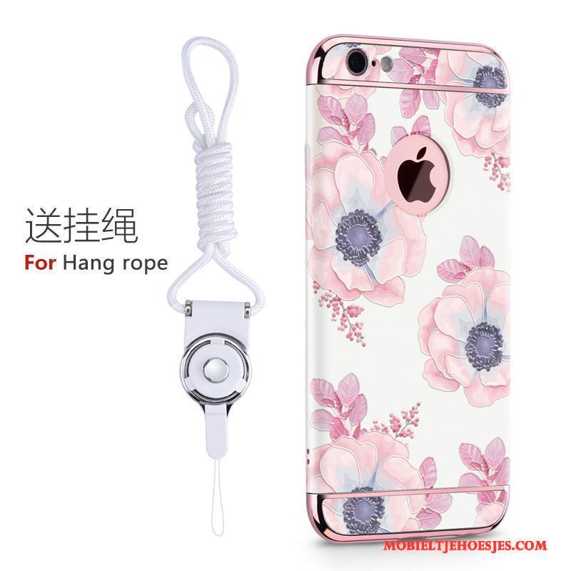 iPhone 6/6s Elegante Hard Roze Trendy Merk Hoesje Telefoon All Inclusive