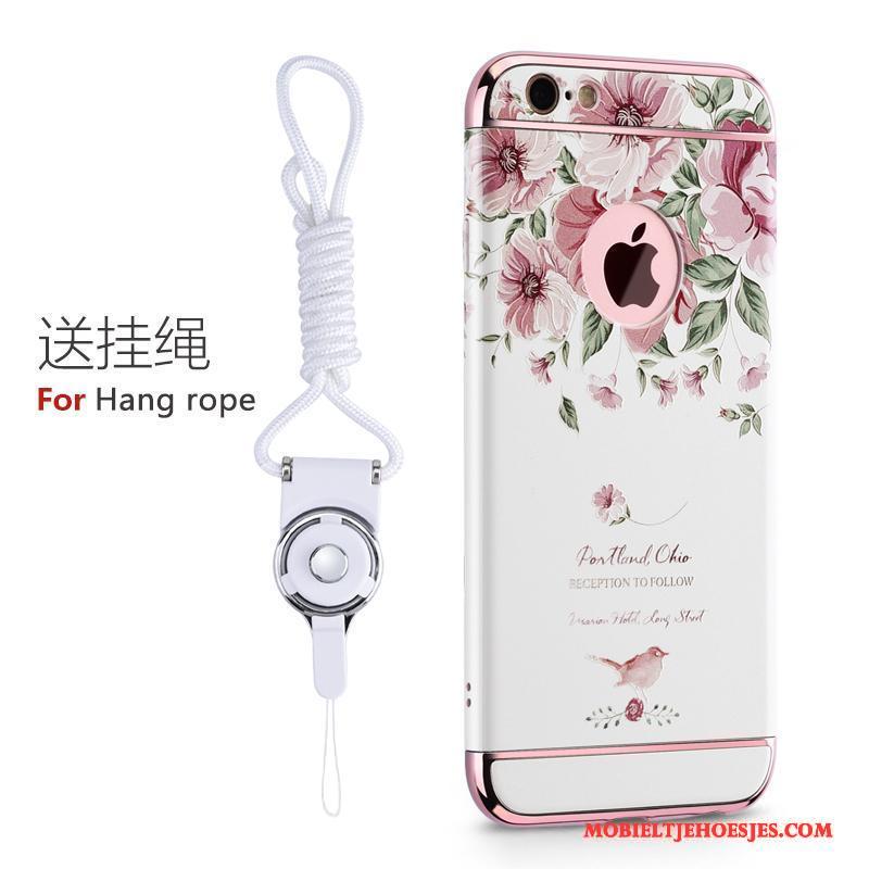 iPhone 6/6s Elegante Hard Roze Trendy Merk Hoesje Telefoon All Inclusive