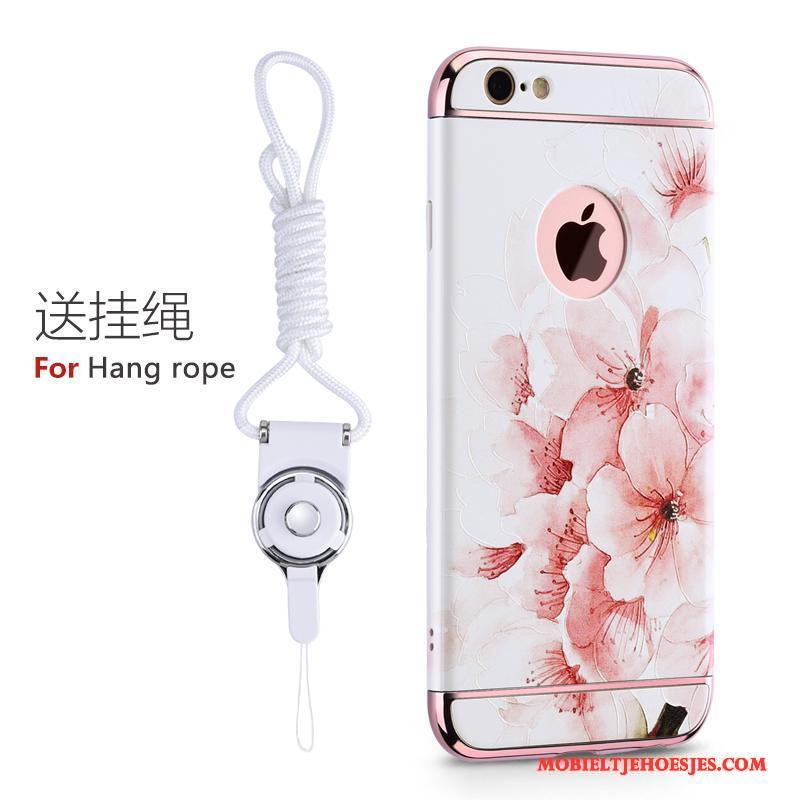 iPhone 6/6s Elegante Hard Roze Trendy Merk Hoesje Telefoon All Inclusive